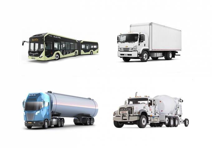 Yakıt seviye sensörümüz otobüsler, kamyonlar, ağır kamyonlar, özel kullanılmış kamyonlar, yağlı kamyonlar, karışık kamyonlar için uygulanmıştır.