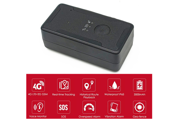 3000mAh Mini Manyetik GPS Tracker 4G Hırsızlığa Karşı Varlık Konum İzleme Cihazı
